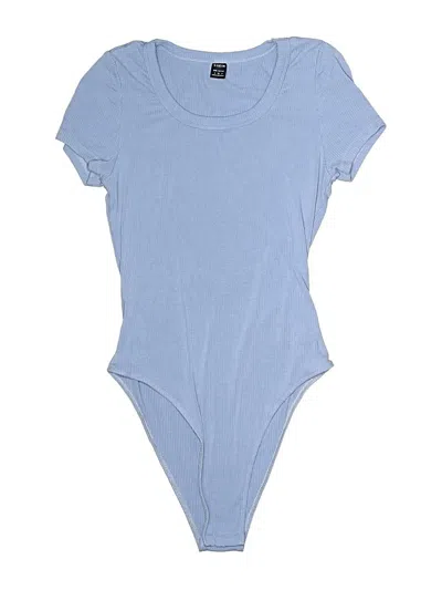 Pre-owned Shein Bodysuit In Blue