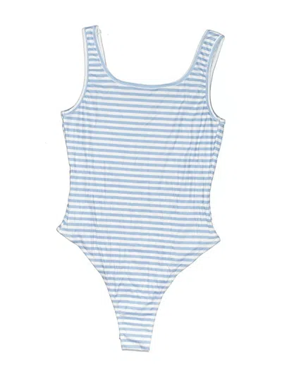 Pre-owned Shein Bodysuit In Blue