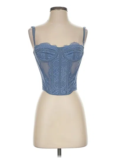 Pre-owned Shein Bodysuit In Blue