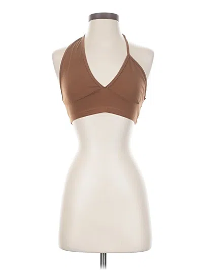 Pre-owned Shein Bodysuit In Brown