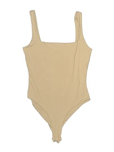 Pre-owned Shein Bodysuit In Brown
