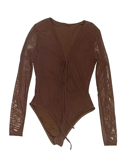 Shein Bodysuit In Brown