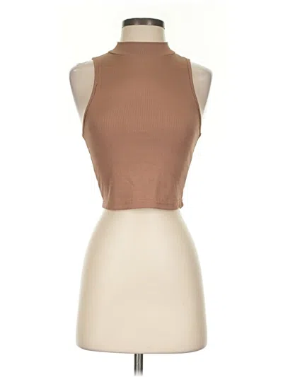 Pre-owned Shein Bodysuit In Brown