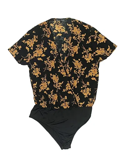 Pre-owned Shein Bodysuit In Gold