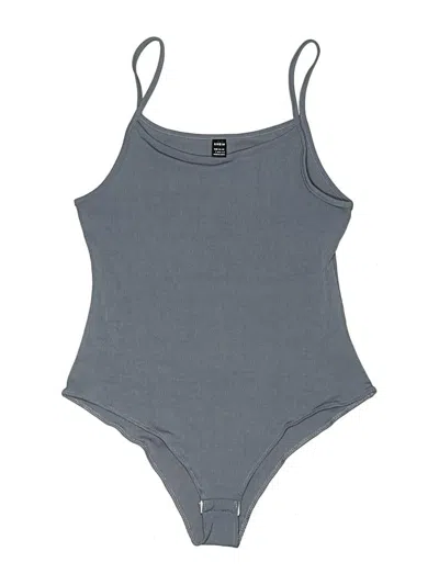 Pre-owned Shein Bodysuit In Gray