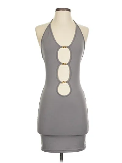 Pre-owned Shein Bodysuit In Gray