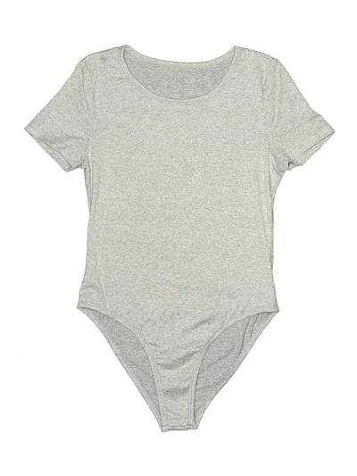 Pre-owned Shein Bodysuit In Gray