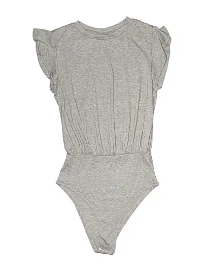 Pre-owned Shein Bodysuit In Gray
