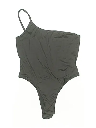 Pre-owned Shein Bodysuit In Gray
