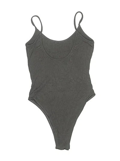 Pre-owned Shein Bodysuit In Gray