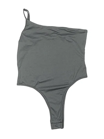 Pre-owned Shein Bodysuit In Gray
