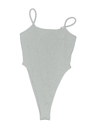 Pre-owned Shein Bodysuit In Gray