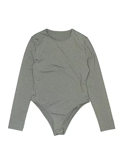 Pre-owned Shein Bodysuit In Gray