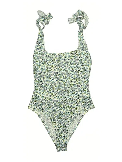 Pre-owned Shein Bodysuit In Green