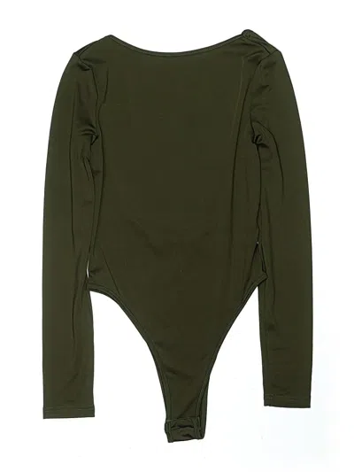 Pre-owned Shein Bodysuit In Green