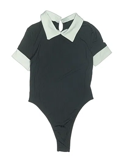 Pre-owned Shein Bodysuit In Green