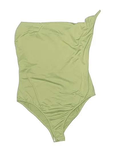 Pre-owned Shein Bodysuit In Green