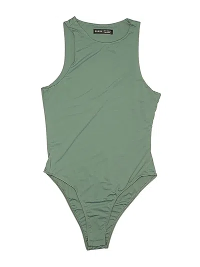 Pre-owned Shein Bodysuit In Green