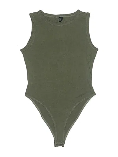 Pre-owned Shein Bodysuit In Green
