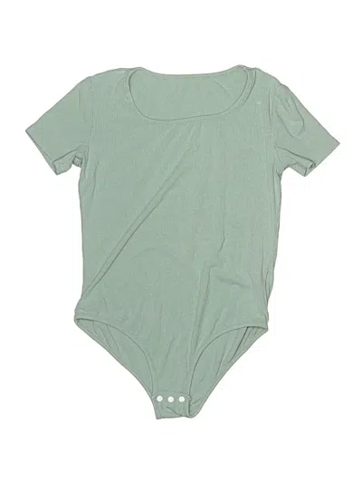 Pre-owned Shein Bodysuit In Green
