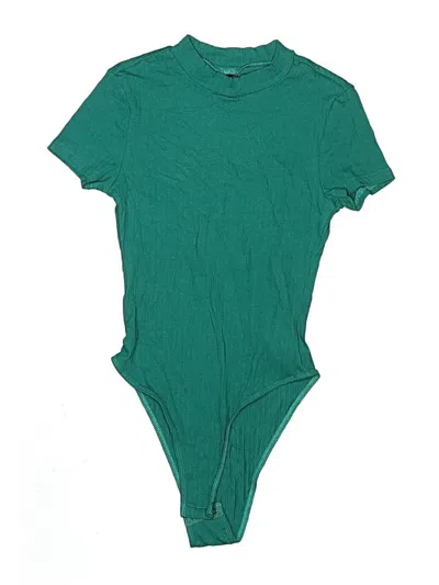 Pre-owned Shein Bodysuit In Green