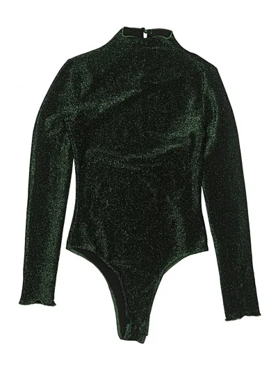 Pre-owned Shein Bodysuit In Green