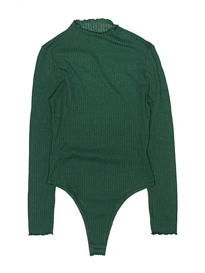 Pre-owned Shein Bodysuit In Green