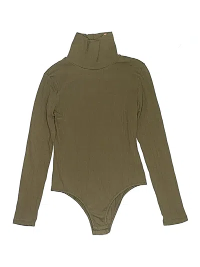 Pre-owned Shein Bodysuit In Green
