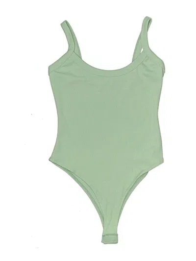 Pre-owned Shein Bodysuit In Green