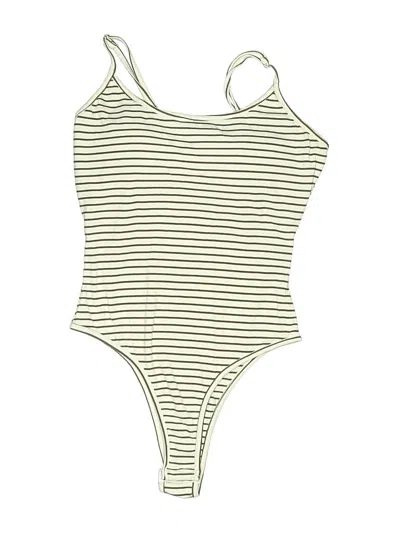 Pre-owned Shein Bodysuit In Green