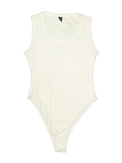 Pre-owned Shein Bodysuit In Ivory