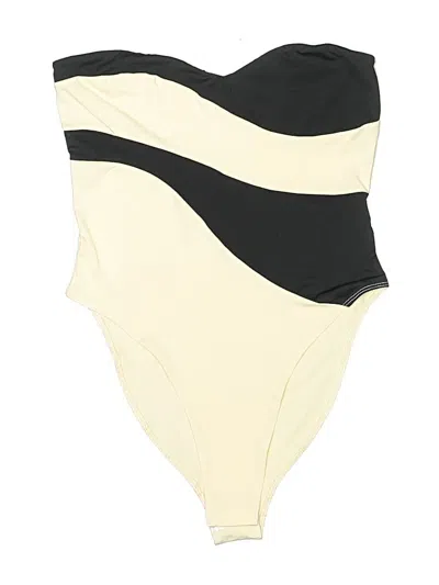 Pre-owned Shein Bodysuit In Ivory