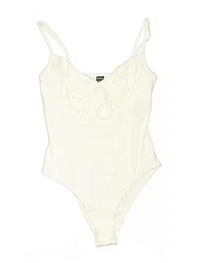 Pre-owned Shein Bodysuit In Ivory