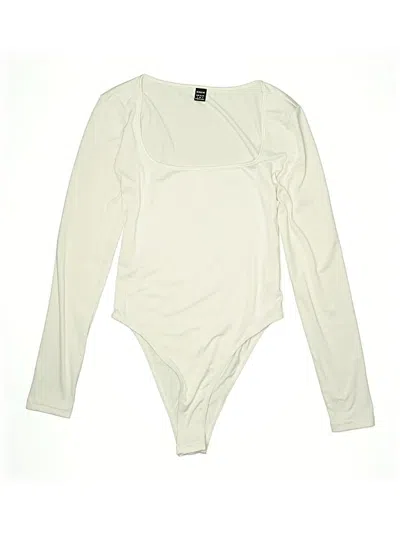 Pre-owned Shein Bodysuit In Ivory