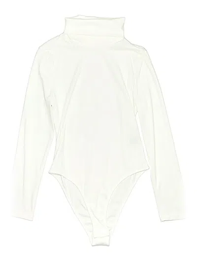 Pre-owned Shein Bodysuit In Ivory