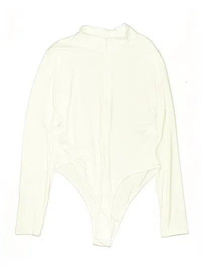 Pre-owned Shein Bodysuit In Ivory