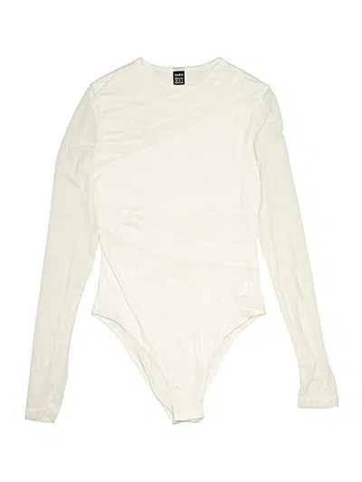 Pre-owned Shein Bodysuit In Ivory
