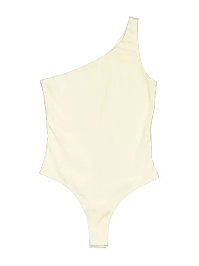 Pre-owned Shein Bodysuit In Ivory