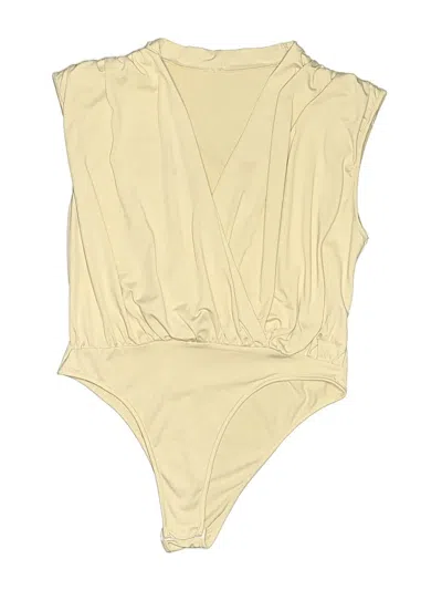Pre-owned Shein Bodysuit In Ivory