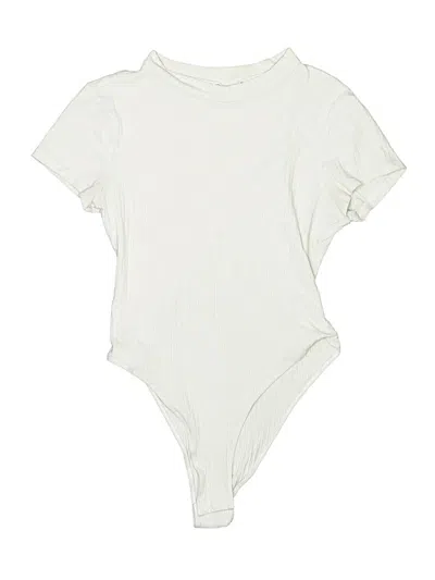Pre-owned Shein Bodysuit In Ivory