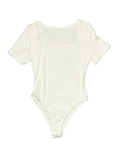 Pre-owned Shein Bodysuit In Ivory
