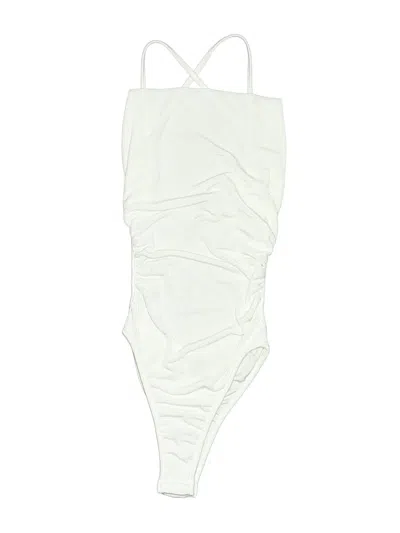 Pre-owned Shein Bodysuit In Ivory