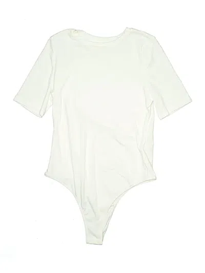 Pre-owned Shein Bodysuit In Ivory