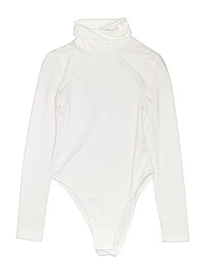 Pre-owned Shein Bodysuit In Ivory