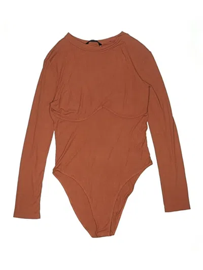 Pre-owned Shein Bodysuit In Orange