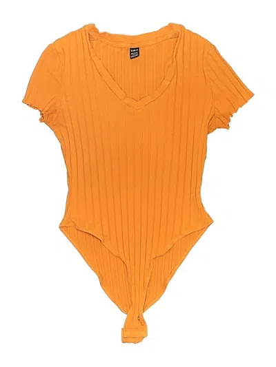 Pre-owned Shein Bodysuit In Orange