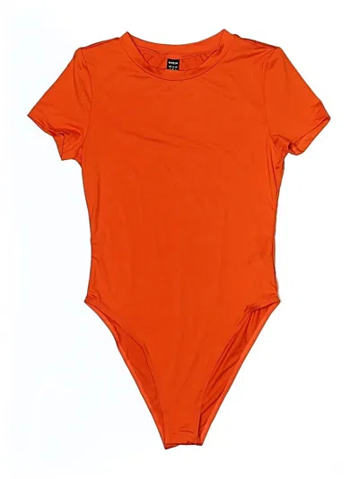 Pre-owned Shein Bodysuit In Orange