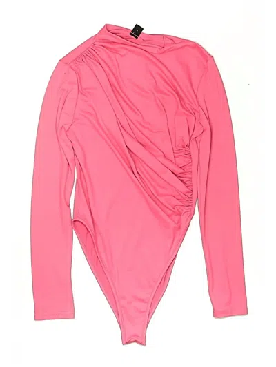 Pre-owned Shein Bodysuit In Pink