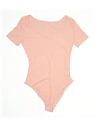 Pre-owned Shein Bodysuit In Pink