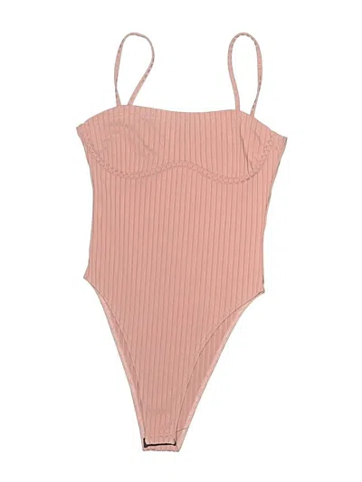 Pre-owned Shein Bodysuit In Pink